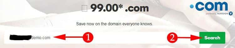 Search Domain name