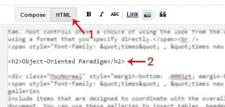 heading in html find kare