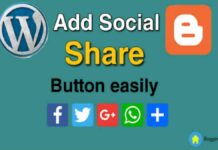 Blog Me Social Share Button Kaise Add Kare - Easy Guide 2020