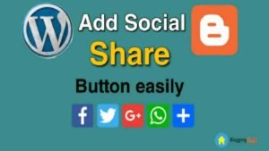 Home 10 Blog Me Social Share Button Kaise Add Kare - Easy Guide 2020