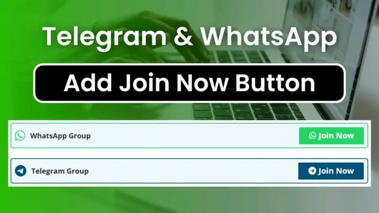 How to Add Telegram, WhatsApp Button on WordPress Website without Plugin