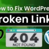 How to Fix Broken Links in WordPress Instantly