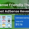 Increase AdSense Earning With Best AdSense Friendly WordPress Theme