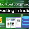 Top 5 Budget Hosting Websites in India