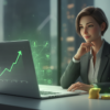 Freelancer using AI tools to build online income in 2026