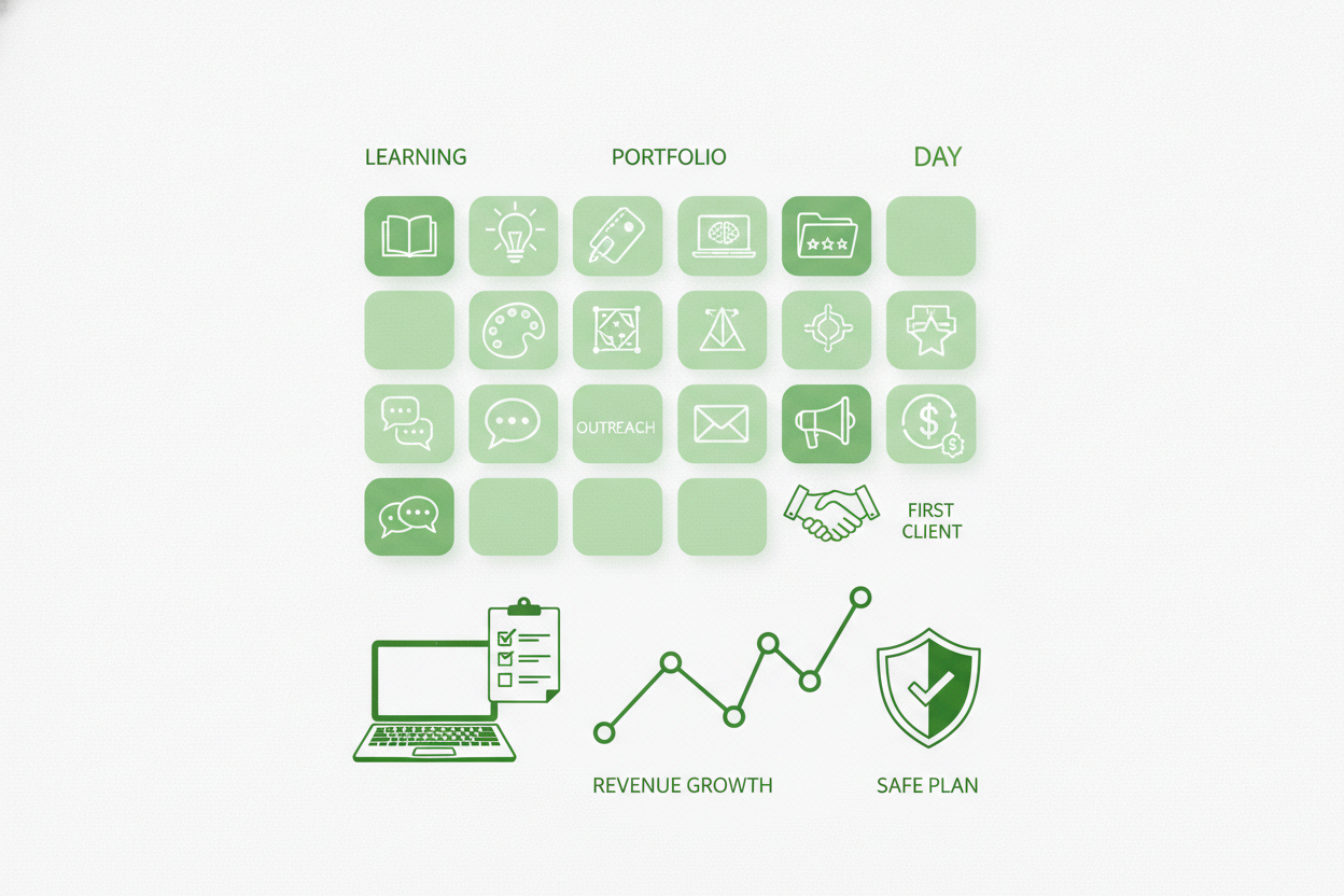Thirty-day plan for launching an AI-assisted income stream