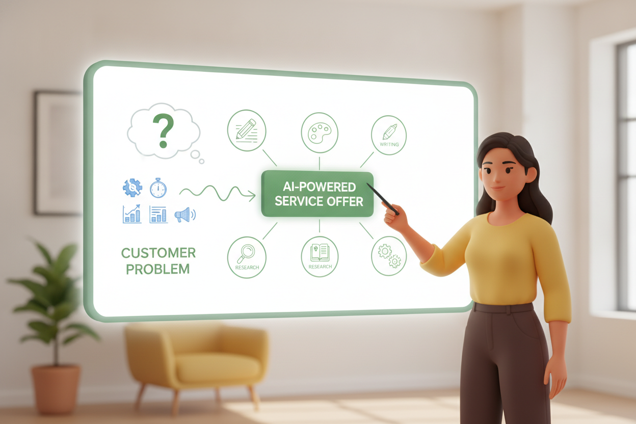 Roadmap for turning AI skills into a focused freelance service