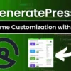 how to customize Generatepress theme with css code