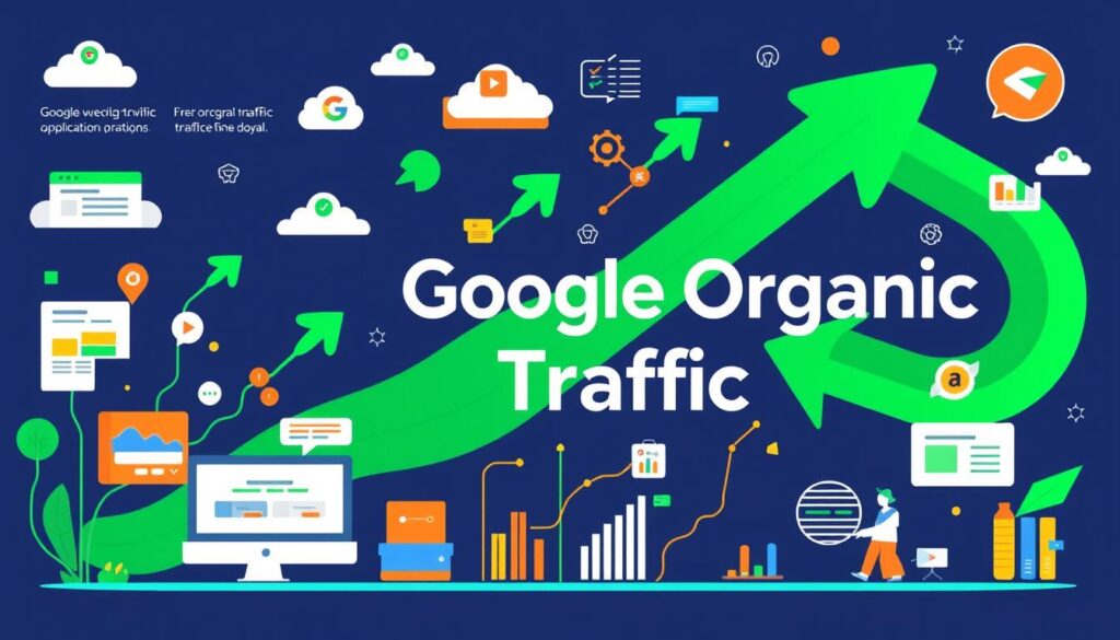 Organic traffic on website